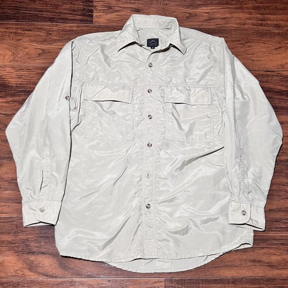 K.WAY | Shirts | Kway Technical Design Short Sleeve Button Down Shirt ...